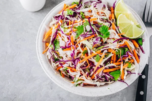 The Real Food Academy Miami asian cole slaw recipe.