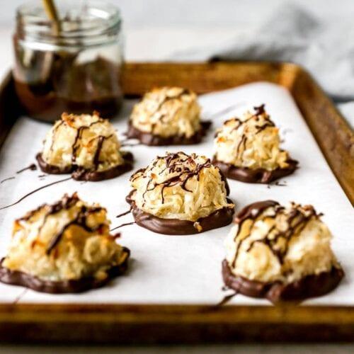 The Real Food Academy Miami kahlua coconut macaroons recipe.