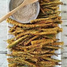 The Real Food Academy Miami's okra fries recipe.