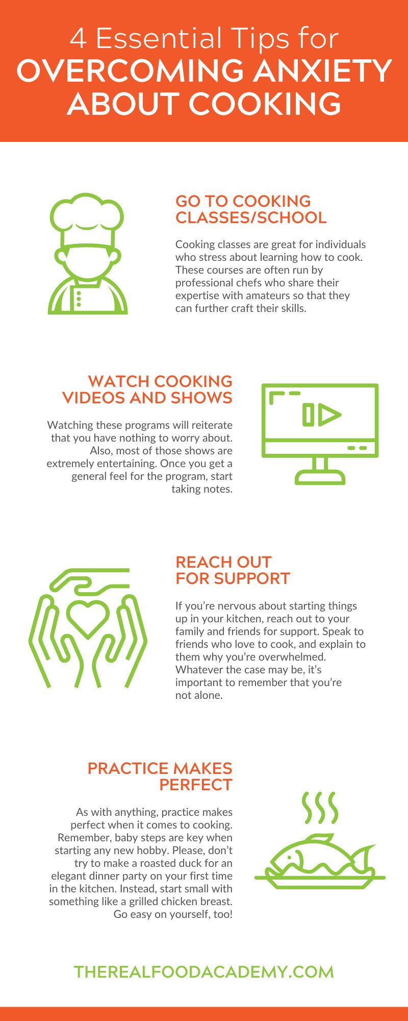 4 Essential Tips for Overcoming Anxiety About Cooking