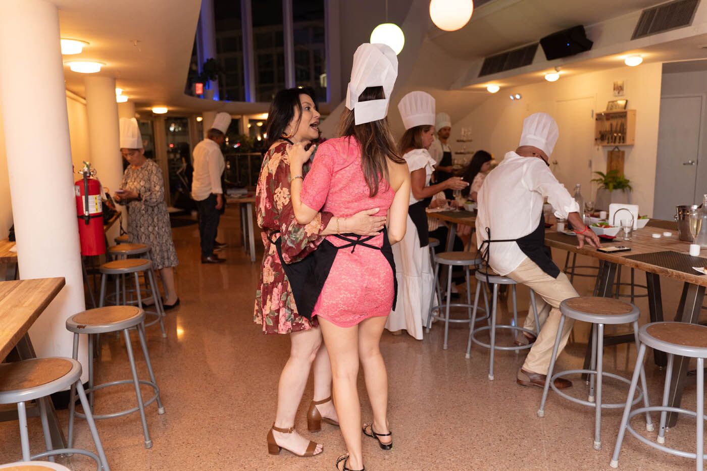 The Real Food Academy Miami adult party.