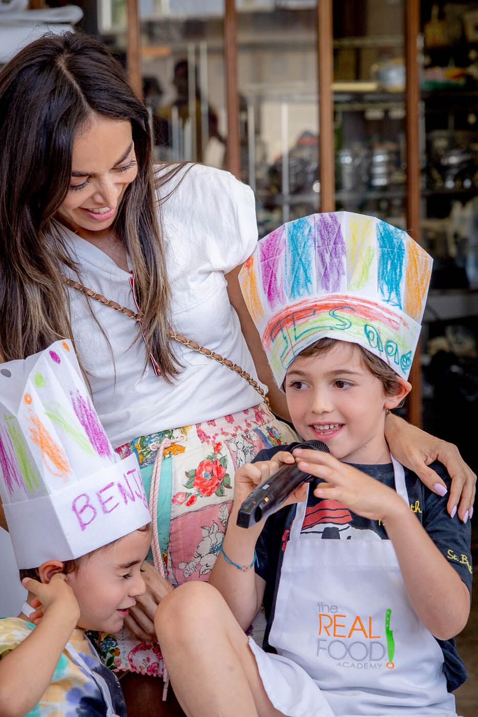 The Real Food Academy Miami kids party.