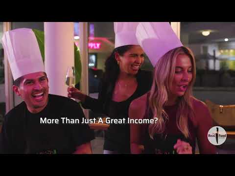 The Real Food Academy Miami franchise invitation.