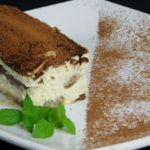 The Real Food Academy Orlando tiramisu cake.