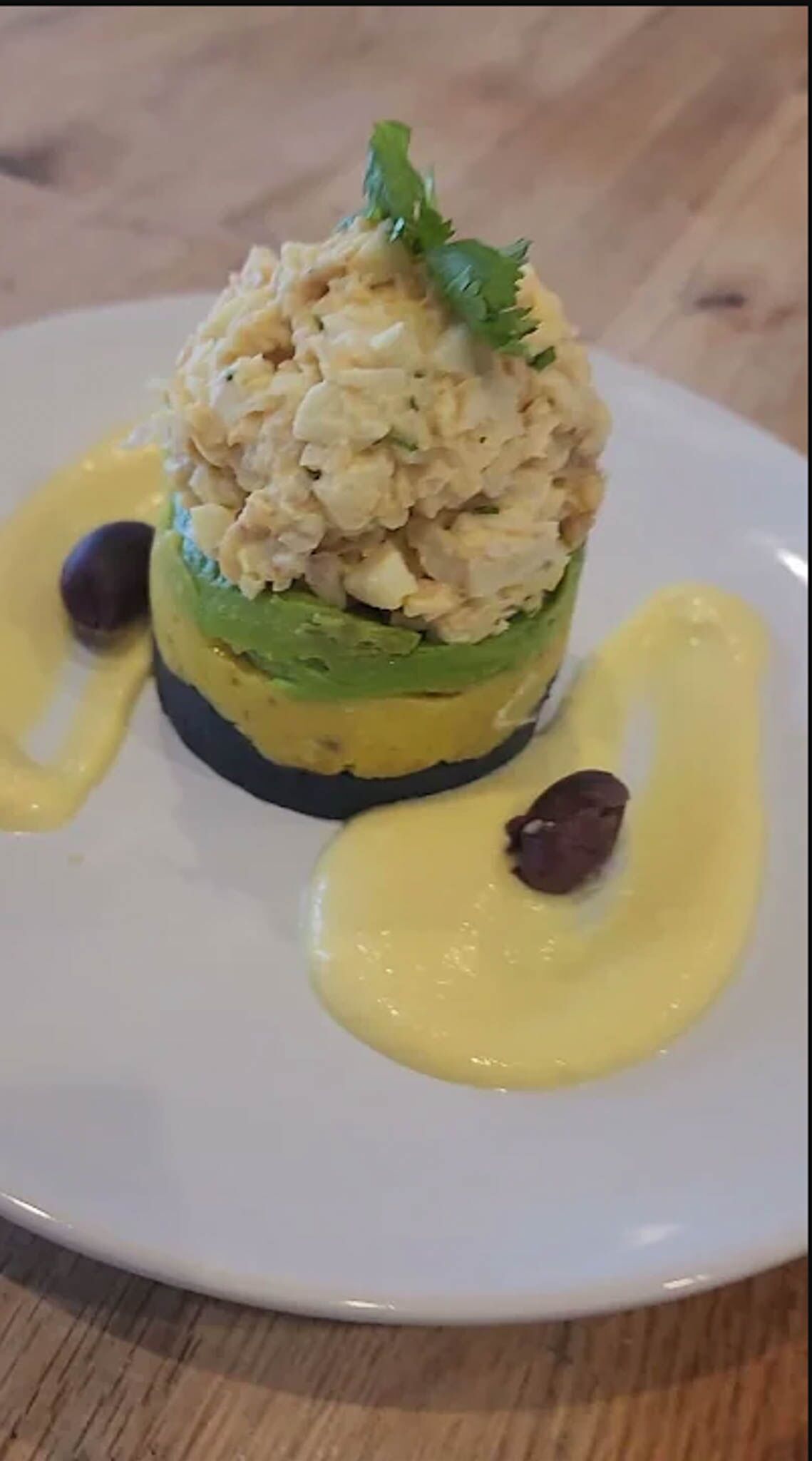 A The Real Food Academy Miami peruvian fusion dish.