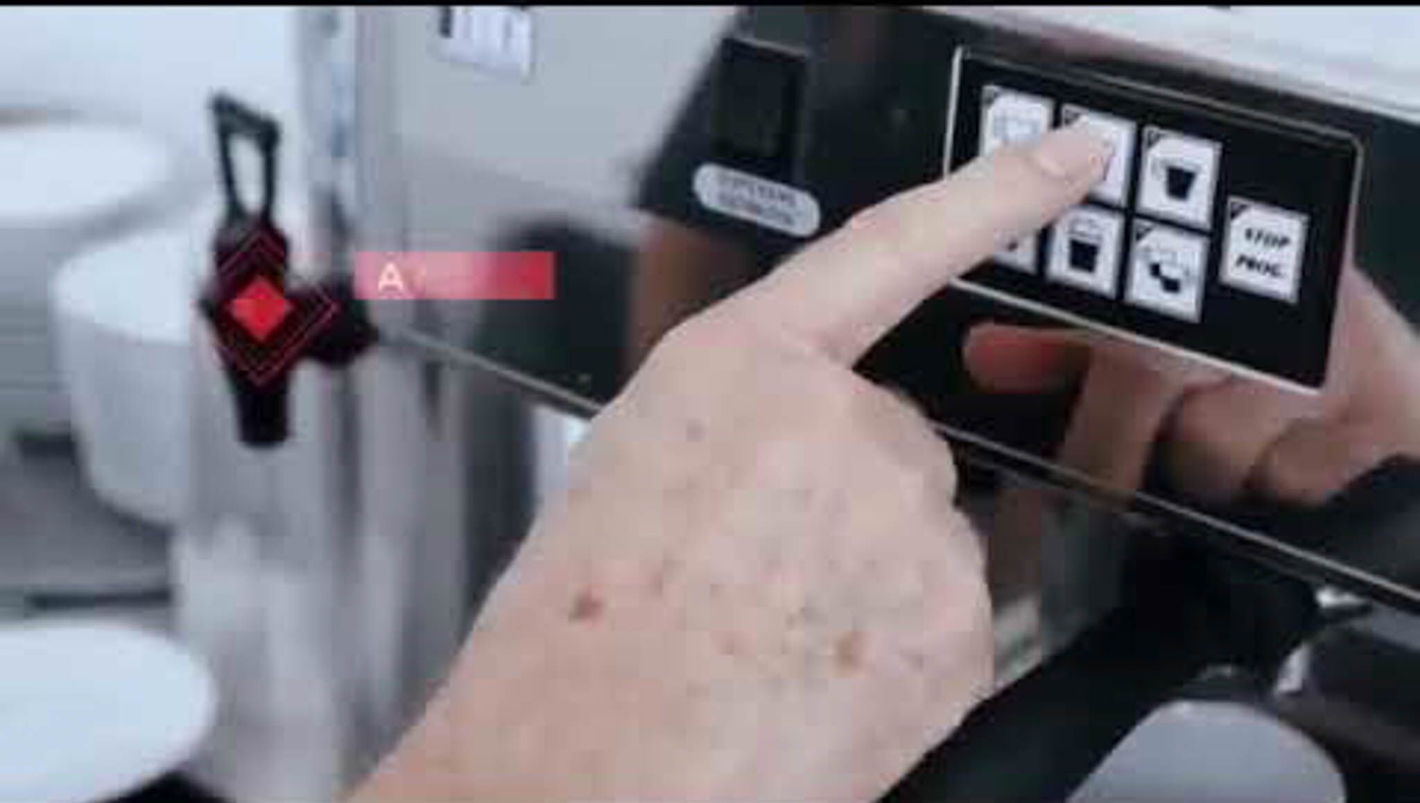The Real Food Academy Miami espresso machine.