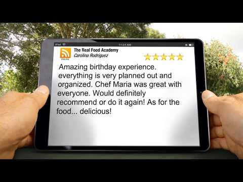 The Real Food Academy Miami receives 5 star review by Carolina R.