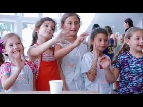 The Real Food Academy Miami summer camp program.