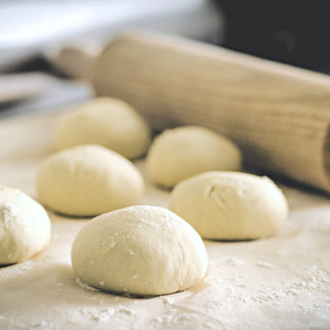 The Real Food Academy Miami pizza dough for pizza on a stick.