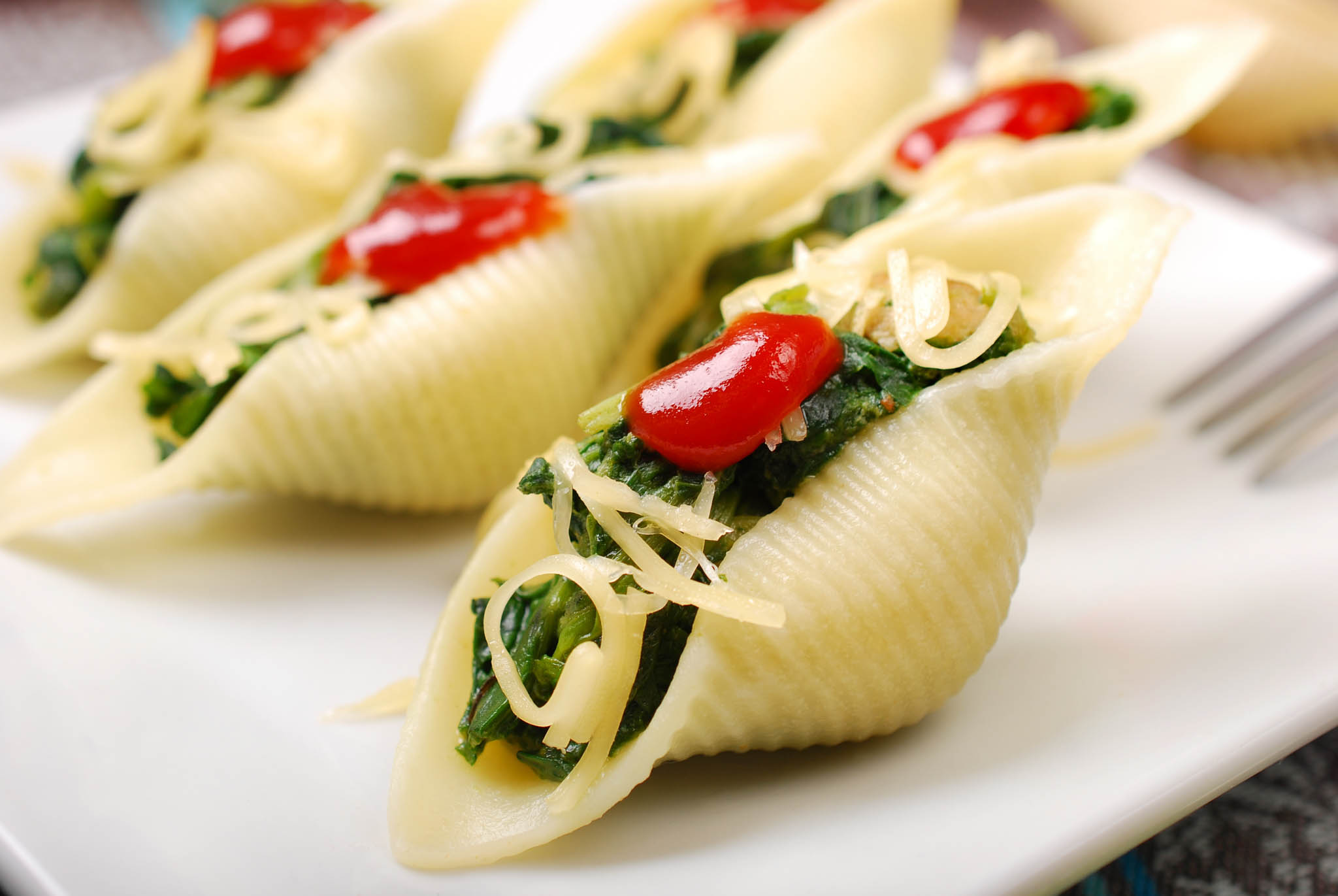 The Real Food Academy Miami - Spinach Stuffed Shells