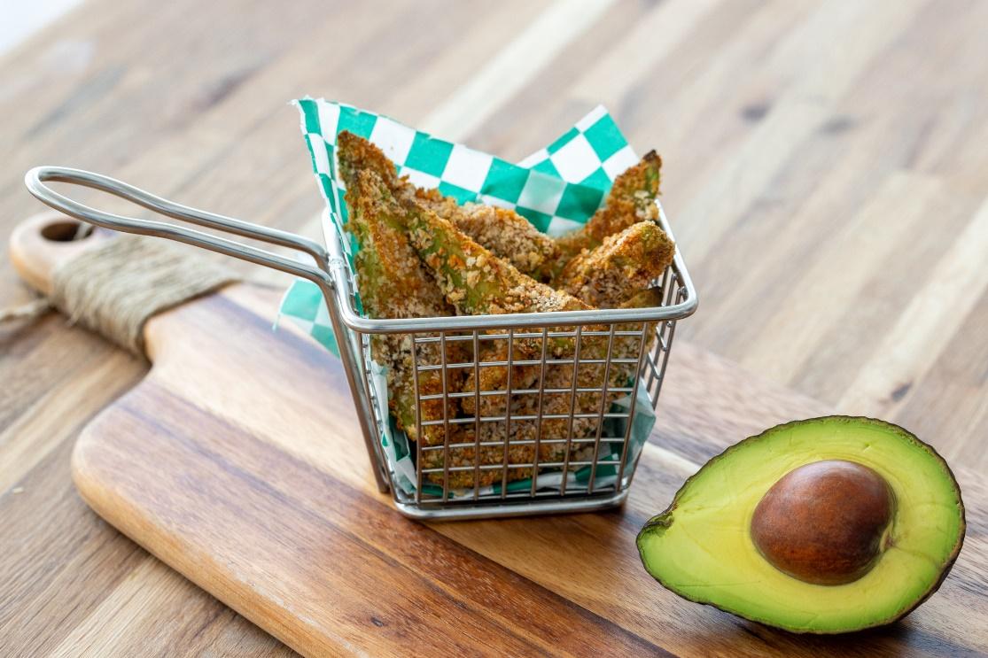 The Real Food Academy avocado fries recipe.