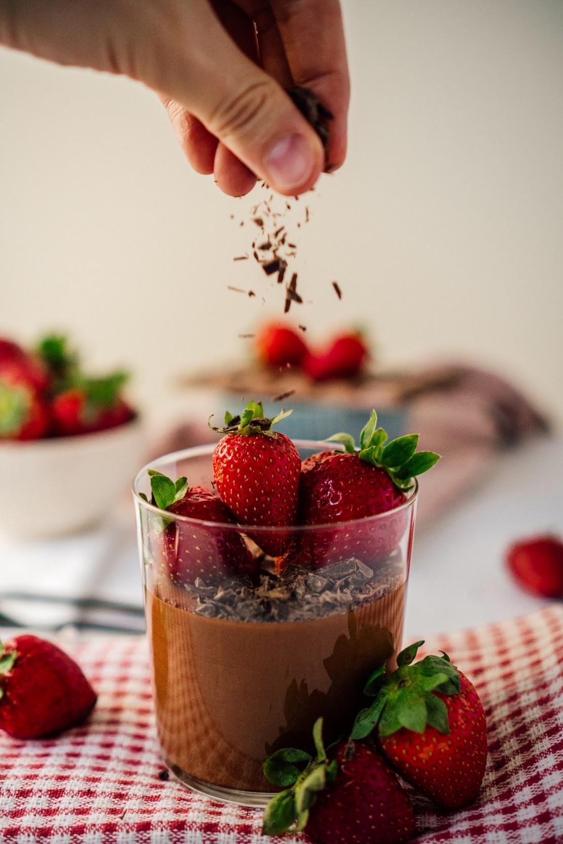 The Real Food Academy Miami chocolate mousse recipe.