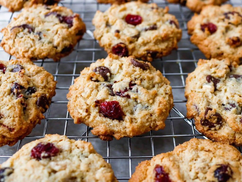 The Real Food Academy Miami cranberry cookies recipe.