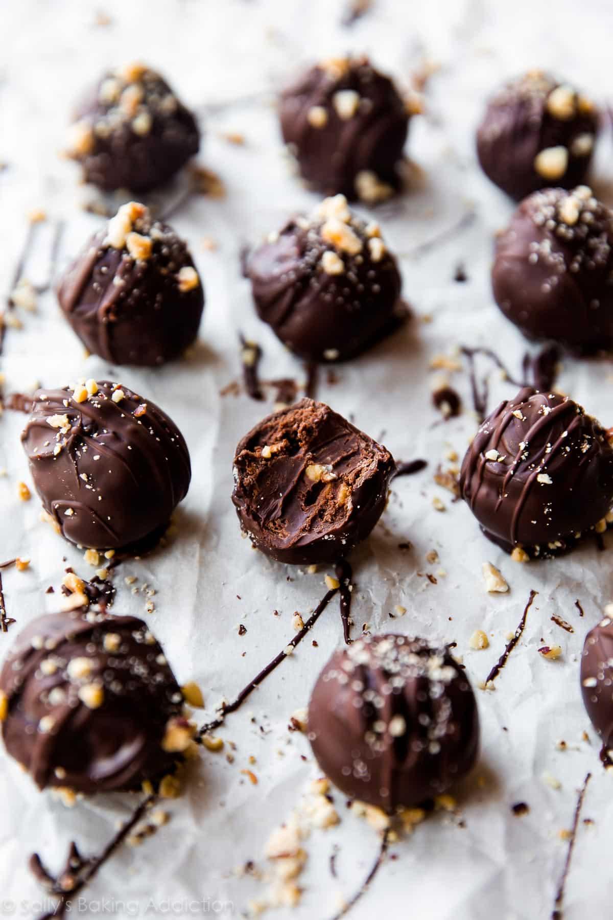 The Real Food Academy Miami's raw hazelnut chocolate truffles recipe.