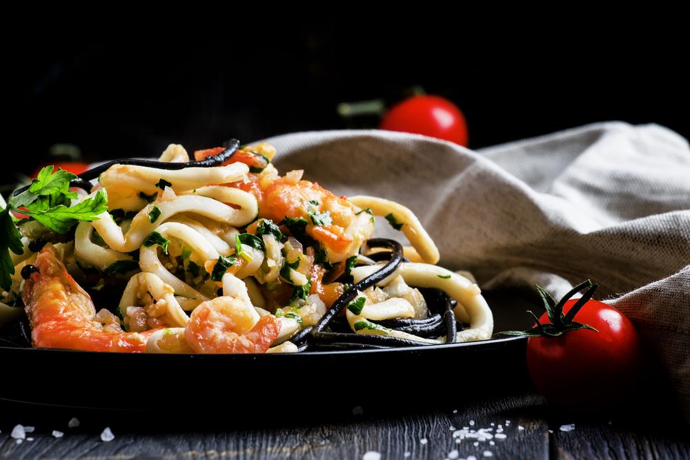 The Real Food Academy Miami's seafood pasta recipe.