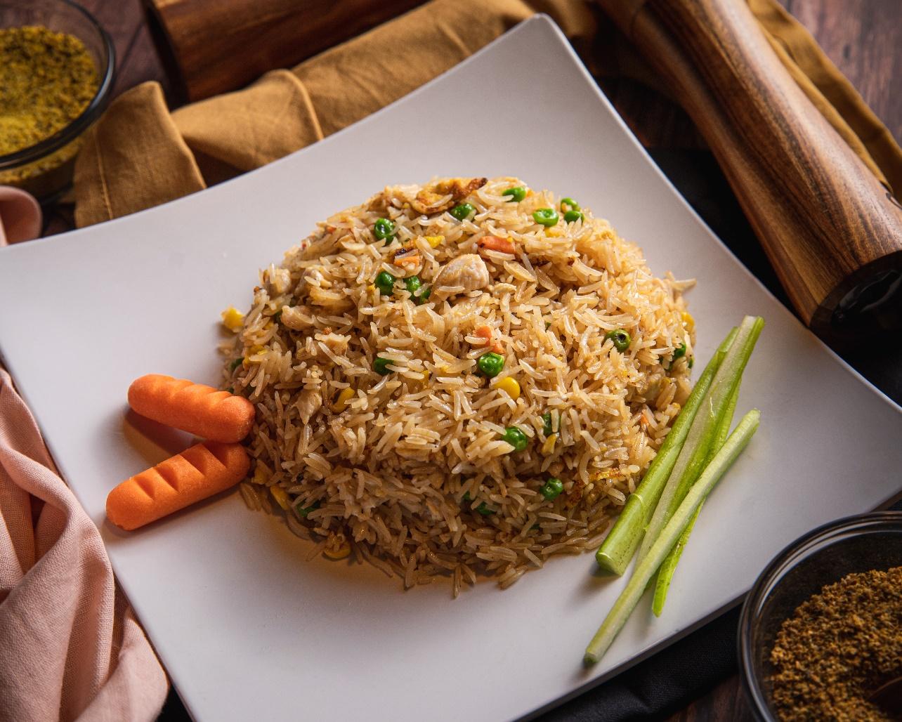 The Real Food Academy Miami's vegetable fried rice recipe.